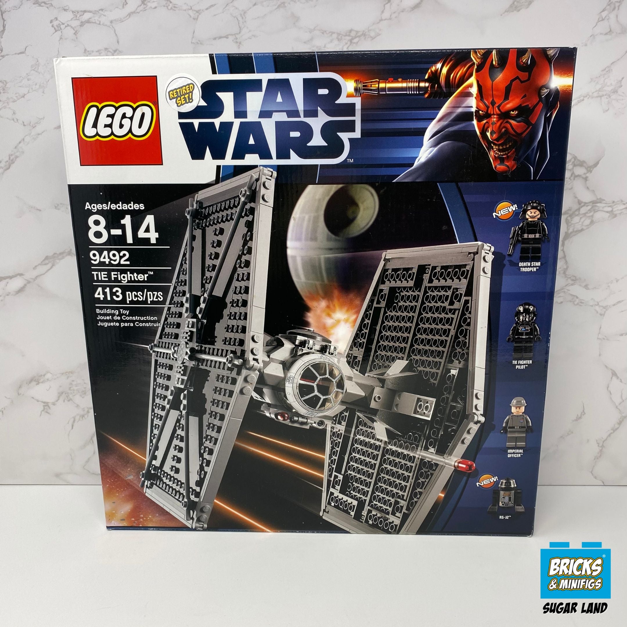 9492 TIE Fighter R Bricks Minifigs Sugar Land