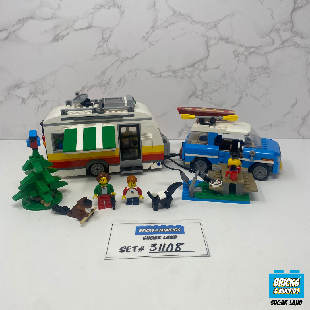 Lego holiday online caravan