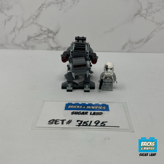 75195 - Ski Speeder™ vs. First Order Walker™ Microfighters (U1)