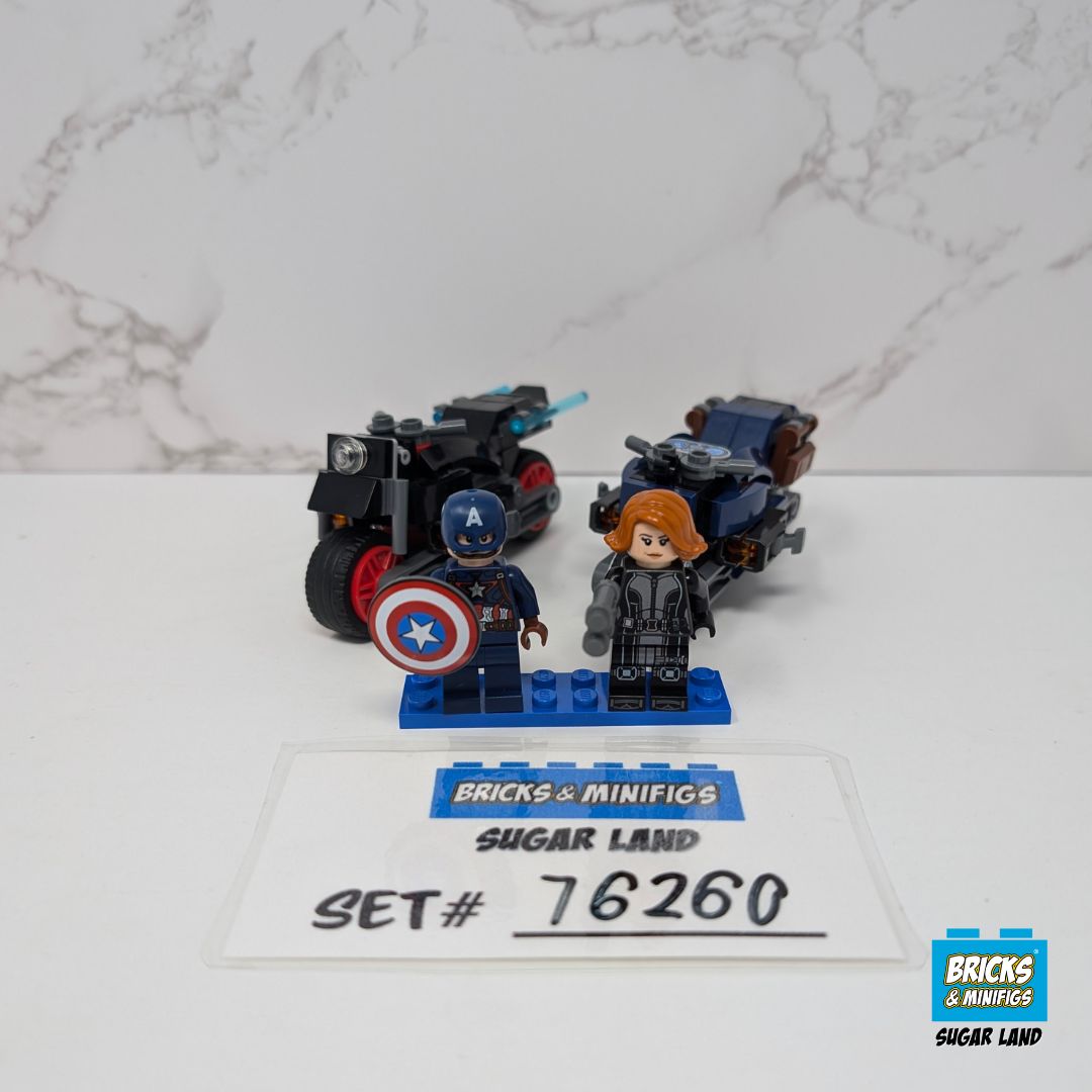 76260 - Black Widow & Captain America Motorcycles (U)