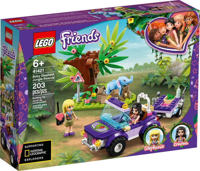 41421 - Baby Elephant Jungle Rescue (R)