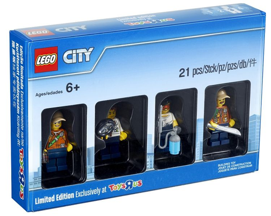 5004940 - Bricktober Minifigure Collection 3/4 - City Jungle (2017 Toys "R" Us Exclusive)