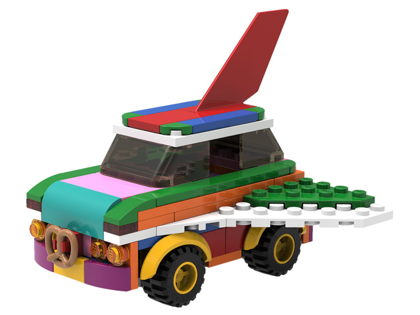 6387807 - Rebuildable Flying Car (R)