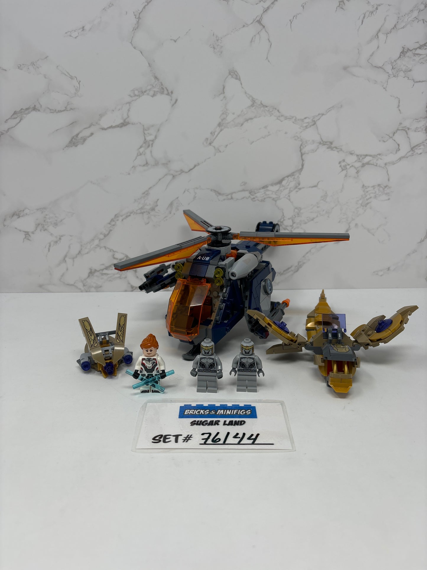 76144 - Avengers Hulk Helicopter Rescue (U1)