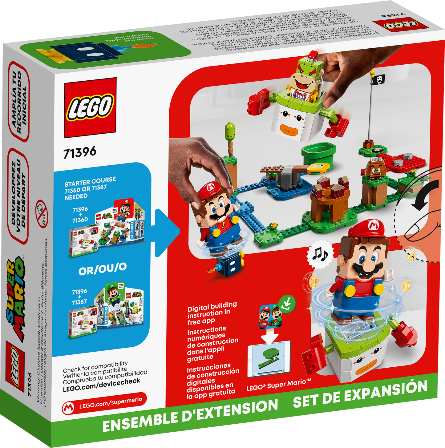 71396 - Bowser Junior's Clown Car Expansion Set (R)