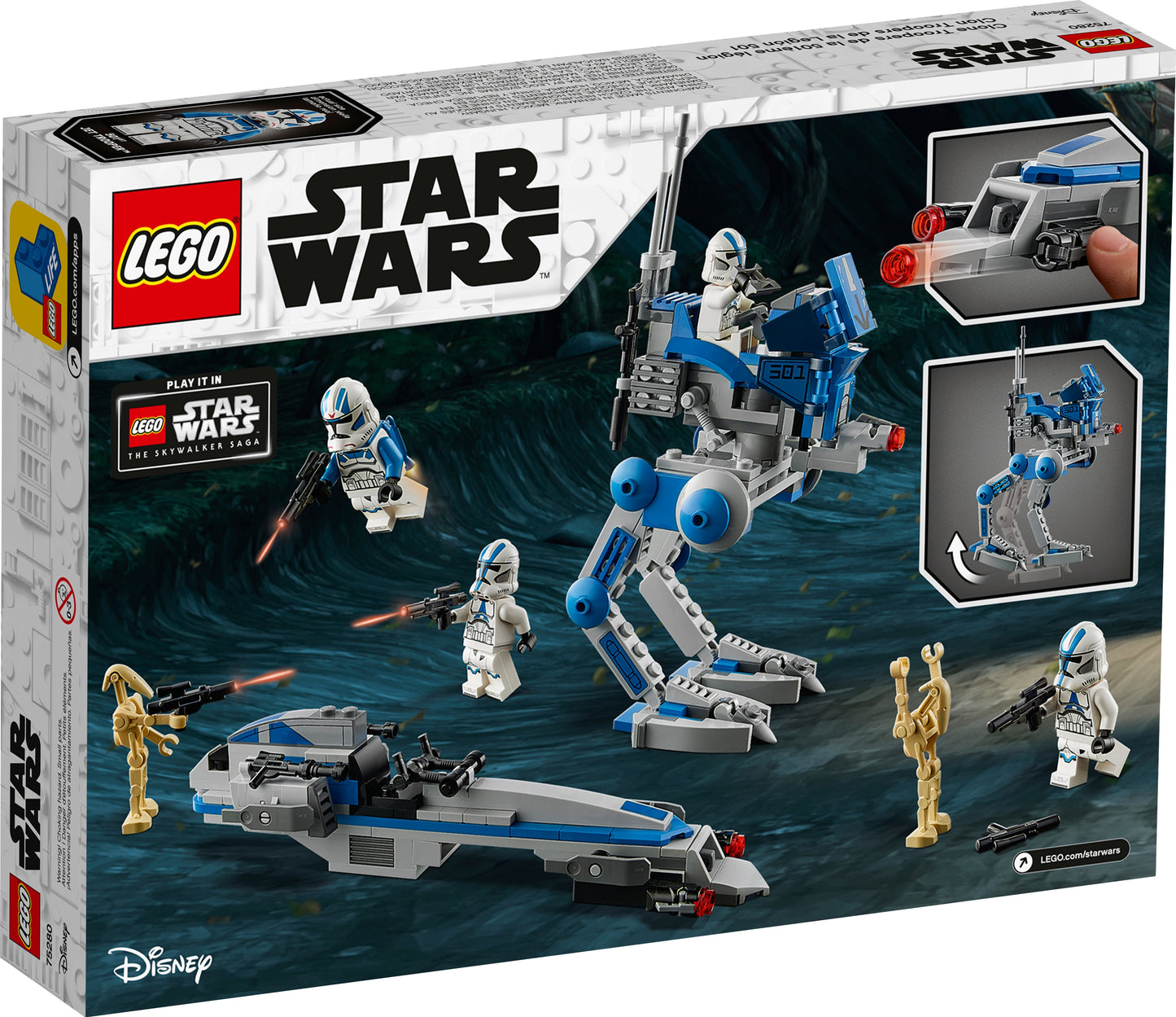 75280 - 501st Legion Clone Troopers (R)