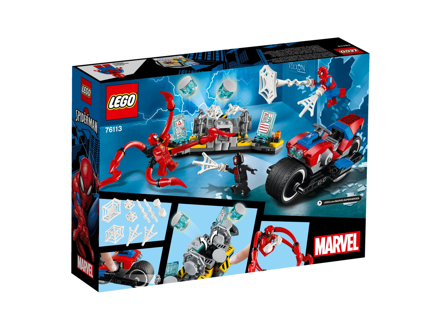 76113 - Spider-Man Bike Rescue (R)