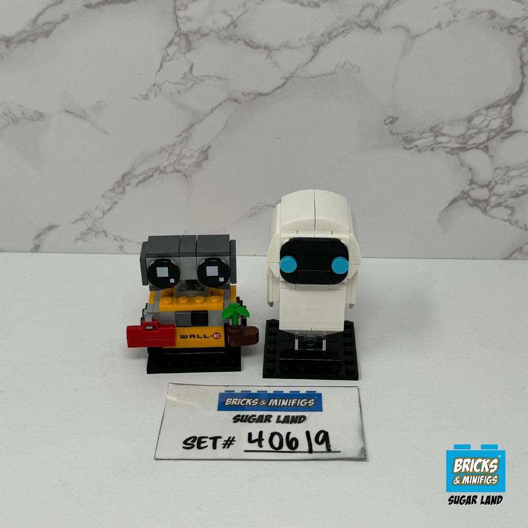 40619 - Eve & Wall-E Brickheadz (U)