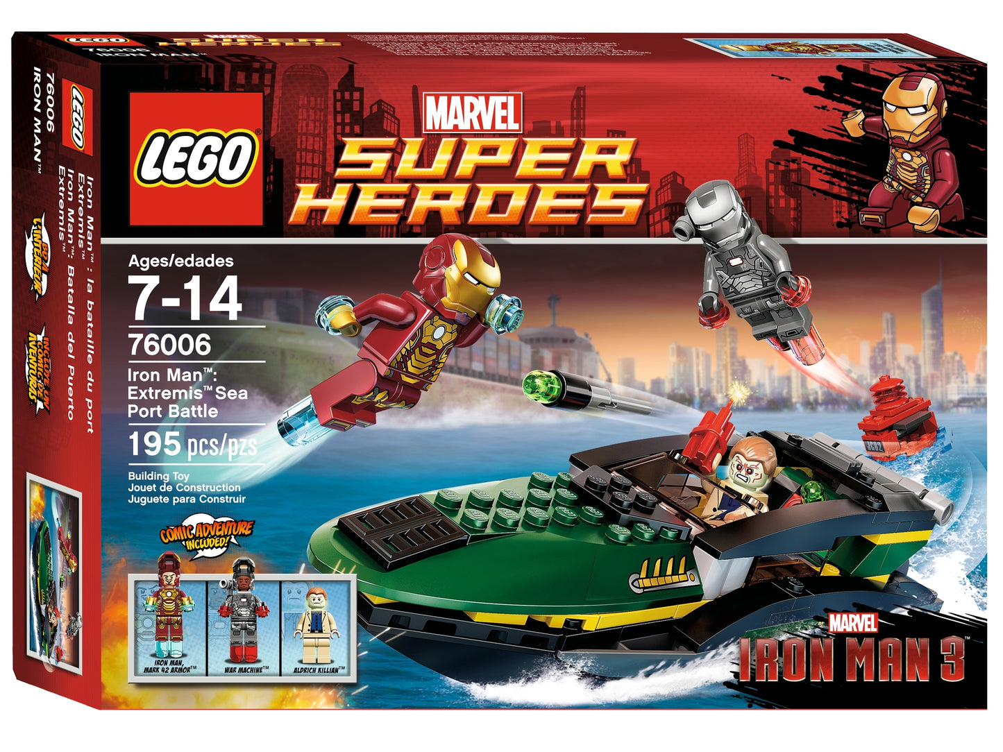 76006 - Iron Man: Extremis Sea Port Battle (R)