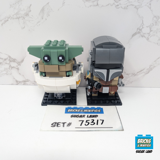 75317 - The Mandalorian & The Child Brickheadz  (U)