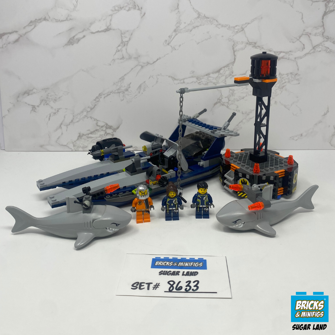 8633 - Lego Agents: Speedboat Rescue (U1)